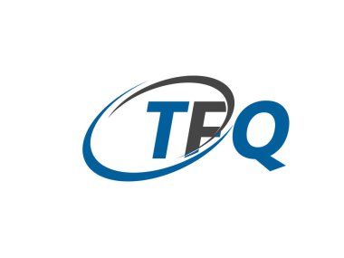TFQ harfi yaratıcı modern zarif logo tasarımı