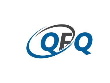QFQ harfi yaratıcı modern zarif logo tasarımı