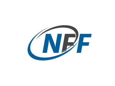 nff yaratıcı logo tasarımı vektör çizimi
