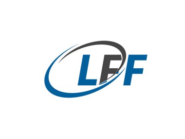 Iff yaratıcı logo tasarımı vektör çizimi