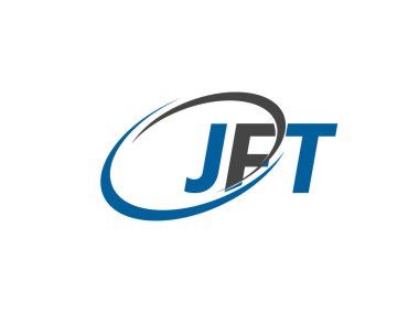 jft yaratıcı logo tasarımı vektör çizimi