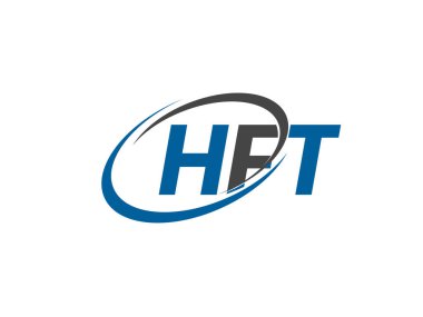 hft yaratıcı logo tasarımı vektör çizimi