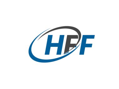 hff yaratıcı logo tasarımı vektör çizimi