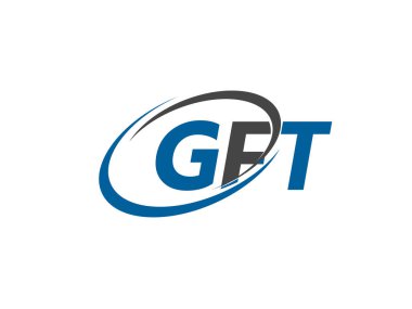 gft yaratıcı logo tasarımı vektör çizimi