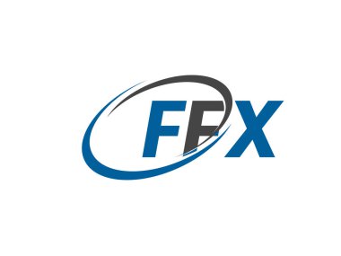 ffx yaratıcı logo tasarımı vektör çizimi