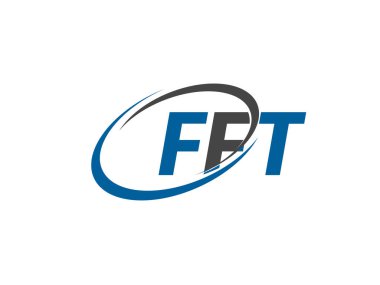 fft yaratıcı logo tasarımı vektör çizimi