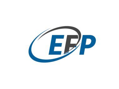 efp yaratıcı logo tasarımı vektör çizimi