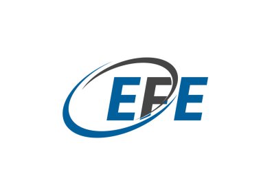 efe yaratıcı logo tasarımı vektör çizimi