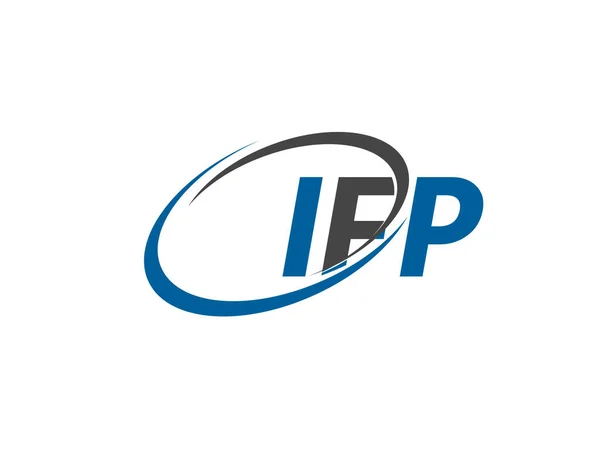 Ifp Diseño Creativo Logo Vector Ilustración — Archivo Imágenes Vectoriales