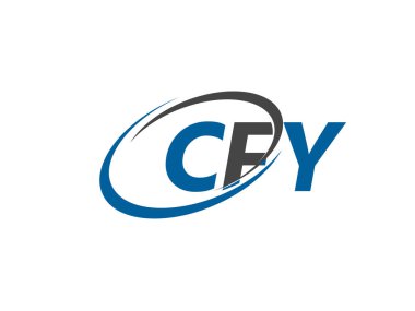 cfy yaratıcı logo tasarımı vektör çizimi