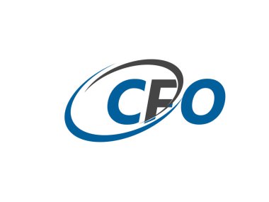 cfo yaratıcı logo tasarımı vektör çizimi