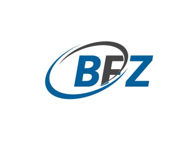bfz yaratıcı logo tasarımı vektör çizimi