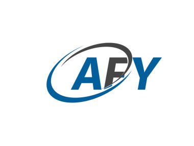 afy crego logo tasarımı vektör çizimi