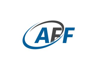 aff yaratıcı logo tasarımı vektör çizimi