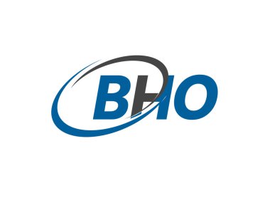 BHO harfi yaratıcı modern zarif logo tasarımı