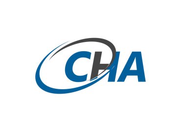 CHA mektup yaratıcı modern zarif logo tasarımı