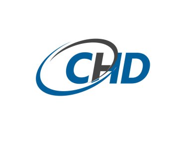 CHD harfi yaratıcı modern zarif logo tasarımı