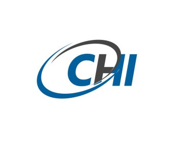 CHI mektup yaratıcı modern zarif logo tasarımı