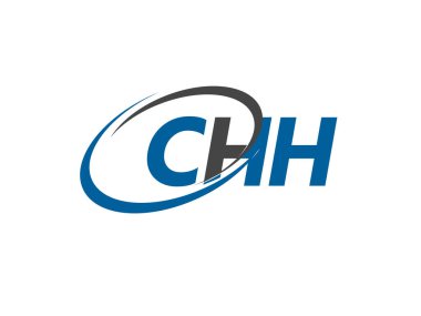 CHH harfi modern zarif logo tasarımı