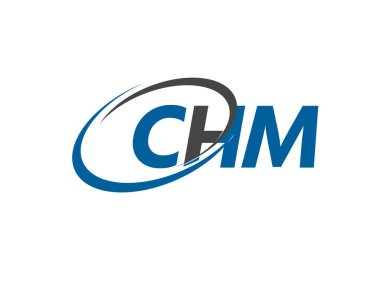 CHM harfi yaratıcı modern zarif logo tasarımı
