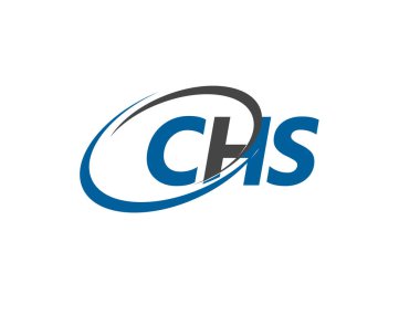 CHS harfi yaratıcı modern zarif logo tasarımı