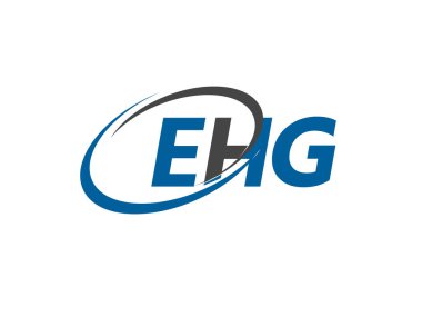 EHG harfi yaratıcı modern zarif logo tasarımı
