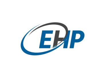 EHP harfi yaratıcı modern zarif logo tasarımı