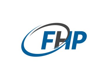 FHP harfi yaratıcı modern zarif logo tasarımı