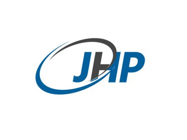 JHP harfi yaratıcı modern zarif logo tasarımı