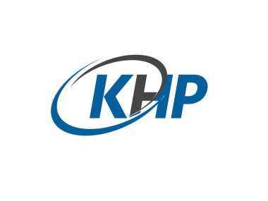 KHP harfi yaratıcı modern zarif logo tasarımı