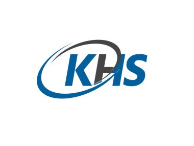 KHS harfi yaratıcı modern zarif logo tasarımı