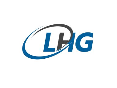 LHG harfi yaratıcı modern zarif logo tasarımı