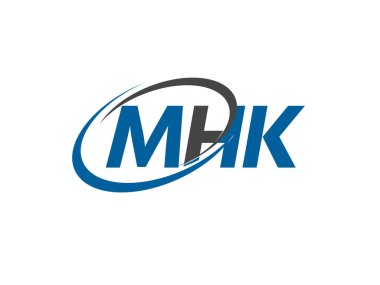MHK harfi yaratıcı modern zarif logo tasarımı