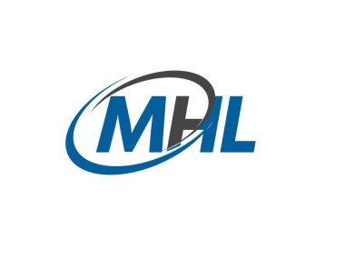 MHL harfli modern zarif logo tasarımı