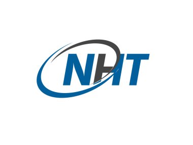 NHT harfi yaratıcı modern logo tasarımı