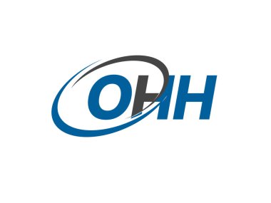 OHH harfli modern zarif logo tasarımı