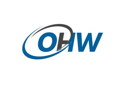 OHW harfli modern zarif logo tasarımı