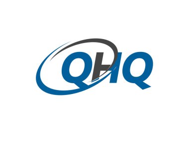 QHQ harfi yaratıcı modern zarif logo tasarımı
