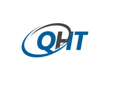 QHT harfi yaratıcı modern zarif logo tasarımı