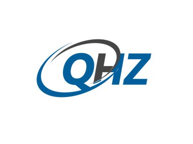 QHZ harfi modern zarif logo tasarımı