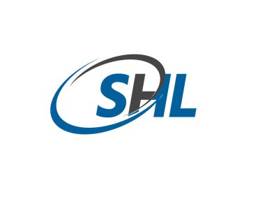 SHL harfi yaratıcı modern zarif logo tasarımı