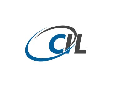 CIL yaratıcı logo tasarımı vektör çizimi