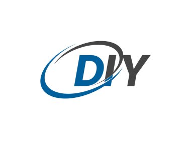 DIY yaratıcı logo tasarımı vektör çizimi