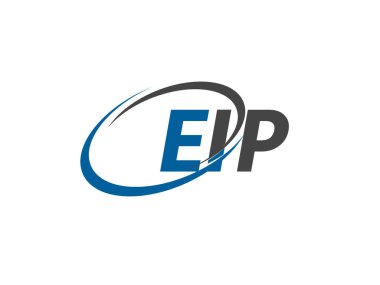 EIP yaratıcı logo tasarımı vektör çizimi