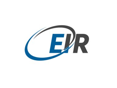 EIR yaratıcı logo tasarımı vektör çizimi