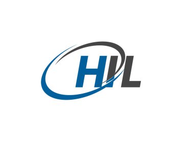 HIL yaratıcı logo tasarımı vektör çizimi