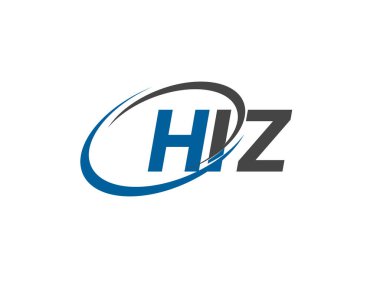 HIZ yaratıcı logo tasarımı vektör çizimi