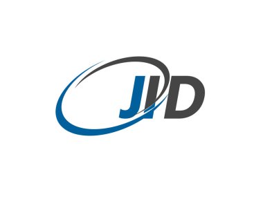 JID yaratıcı logo tasarımı vektör çizimi