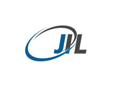 JIL yaratıcı logo tasarımı vektör çizimi