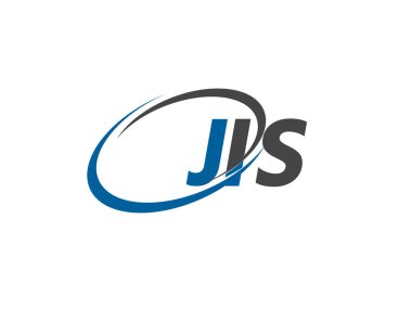 JIS yaratıcı logo tasarımı vektör çizimi